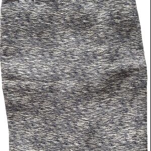 Calvin Klein Heathered Gray Pencil Skirt